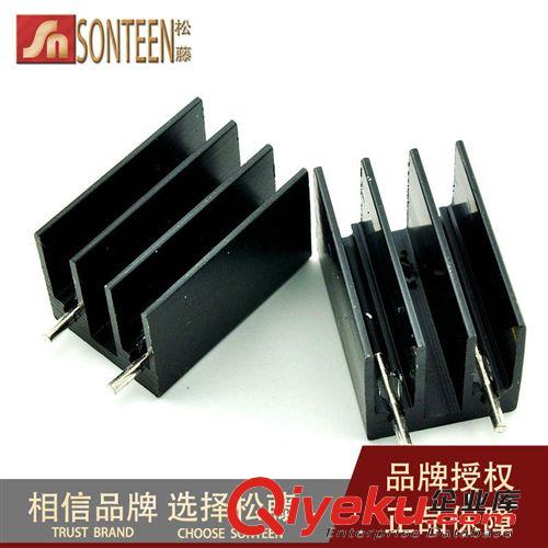 優(yōu)質(zhì)散熱片/路由PCU散熱器/電子散熱塊40*40*11MM(10片)