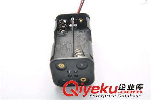 松藤|(zhì)電池盒 正反面2節(jié)5號 四節(jié)五號 可裝4節(jié)5號電池 帶粗線(5個)原始圖片2
