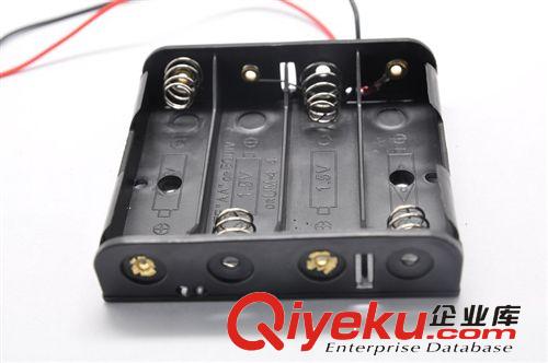 松藤|(zhì)電池盒 四節(jié)五號(hào) 可裝4節(jié)5號(hào)電池 帶粗線(5個(gè))原始圖片2