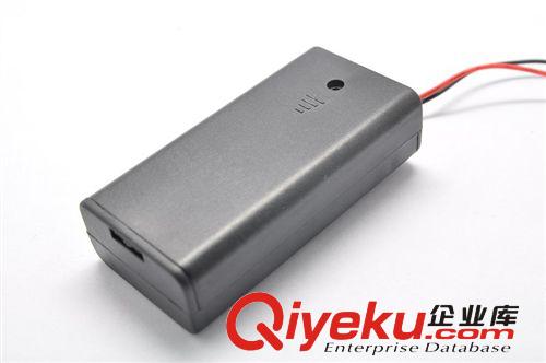 松藤|(zhì)電池盒 二節(jié)五號(hào)帶開關(guān) 帶蓋子 可裝2節(jié)5號(hào)電池 帶粗線(5個(gè))原始圖片3