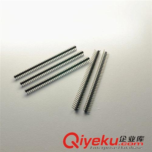 松藤|(zhì)單排彎針 間距2.0MM 彎腳 1*40P 普通單排針(200個)原始圖片2