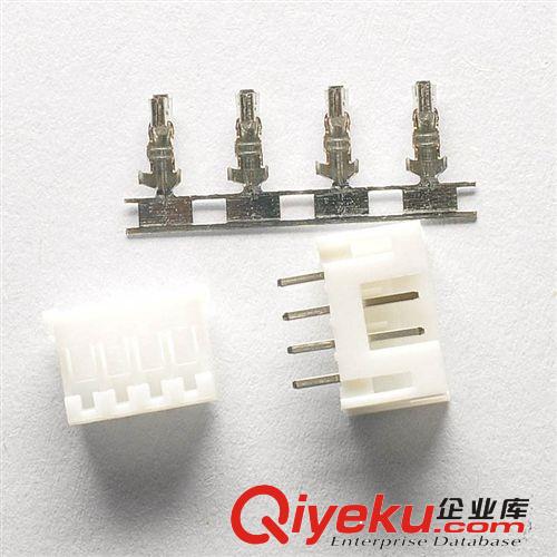 PH2.0接插件 間距2.0MM連接器 插頭+直針座+端子 PH2.0-4P 100套原始圖片2