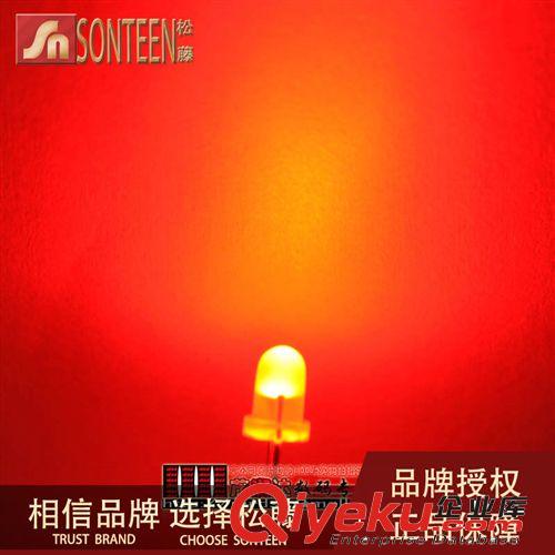 松藤|(zhì)LED發(fā)光二極管 5MM 圓頭高亮黃發(fā)黃光(100個(gè))