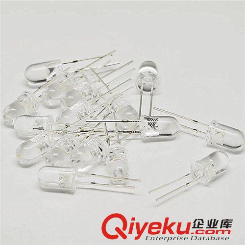松藤|(zhì)LED發(fā)光二極管 5MM 圓頭高亮白發(fā)白光(100個)原始圖片2