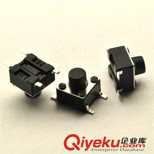 松藤|(zhì)6*6*6MM 輕觸按鍵開(kāi)關(guān) 微動(dòng)開(kāi)關(guān) 貼片4腳 (200個(gè))原始圖片2