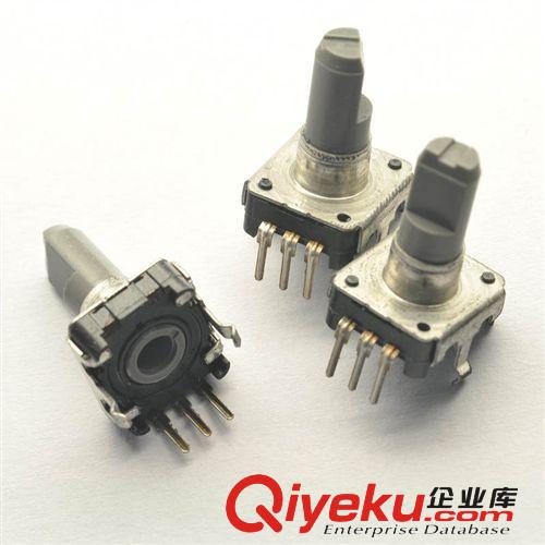 松藤|(zhì)EC12 E12 音響編碼器/360°旋轉(zhuǎn)編碼器 三腳 柄長15MM(5個)原始圖片2