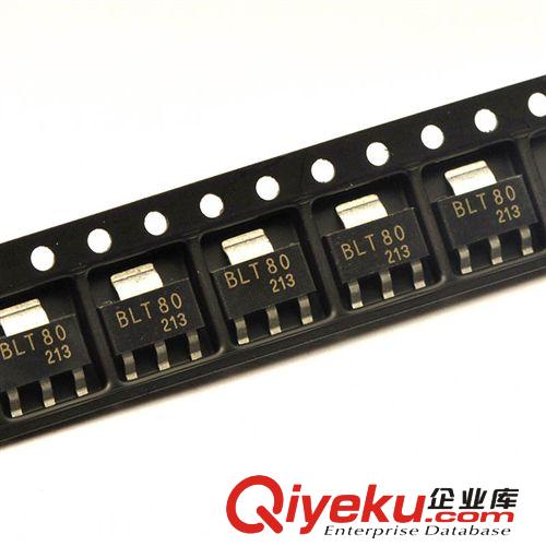 松藤|BLT80 SOT223 250MA/7.5V/0.8W/900MHZ 高頻功放管(10個)原始圖片2