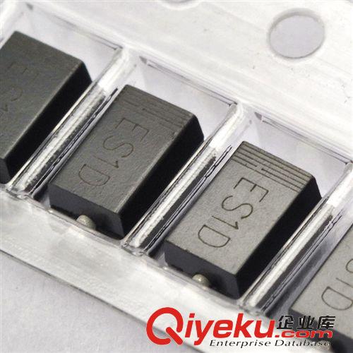 松藤|(zhì)ES1D SF14 200V/1A SMD 整流 快恢復(fù)二極管(100個(gè))原始圖片2