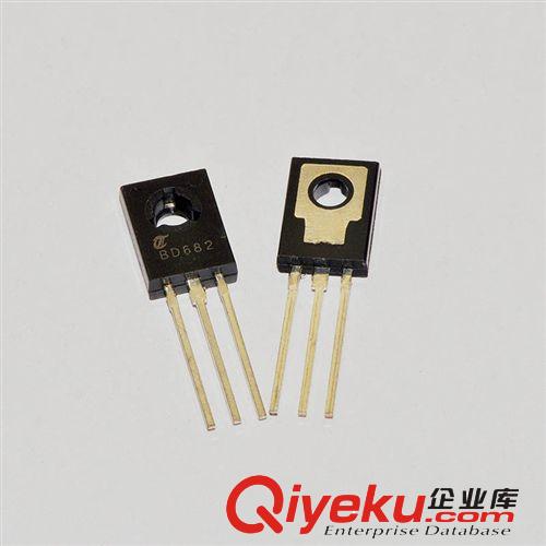 松藤|(zhì)BD682 TO-126 100V/4A/40W PNP達(dá)林頓功率晶體管(20個(gè))原始圖片2