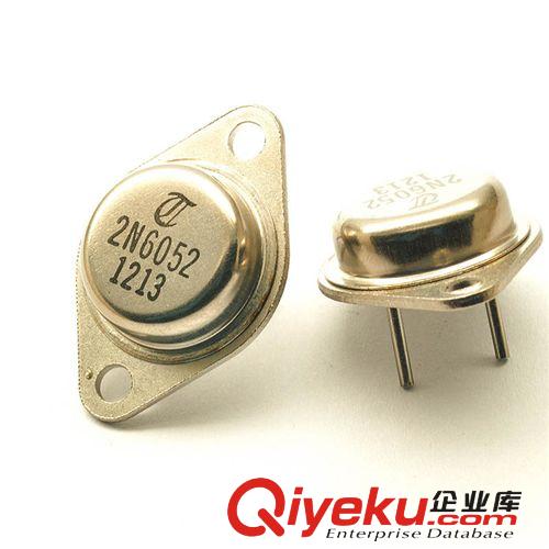松藤|(zhì)2N6052 12A/100V TO-3 PNP達林頓金封功率三極管(2個)原始圖片2