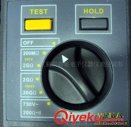 VC60A帶電壓和通斷測(cè)量量程500V/1000V/20GΩ絕緣電阻兆歐表原始圖片3