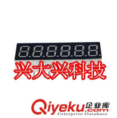 六位0.5英寸動態(tài)高亮紅色6位數(shù)碼 型號 SD410501或SD420501