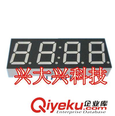 四位0.56英寸时钟块共阴高亮红色4位数码管 型号SR440563