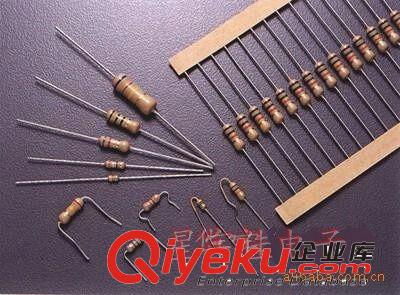 供應(yīng)1W編帶固定碳膜色環(huán)插件電阻器=CF1W+-5%原始圖片2