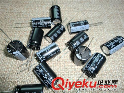 原裝 紅寶石電解電容  3300uf  25v    25YXA3300M  16*25