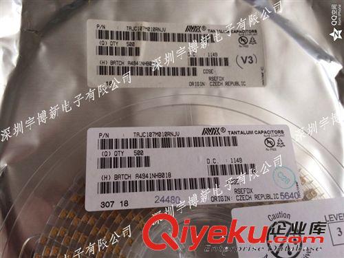 AVX 貼片鉭電容 100UF 16V C型 6032 原裝zp