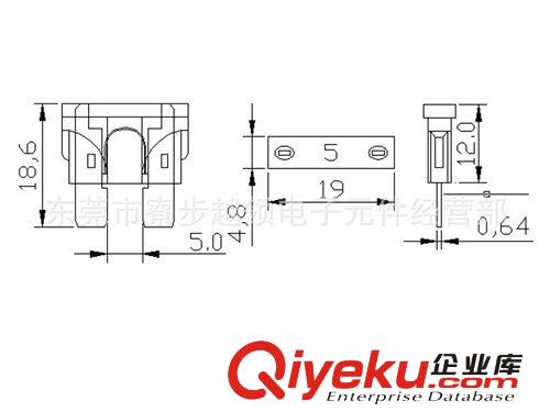 供應(yīng)UL認證【中號汽車保險絲】25A逆變器保險絲插片，片式保險絲