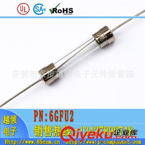 電磁爐保險絲6.35*32-15A250V，單體/又帽玻璃管電流保險絲管原始圖片2