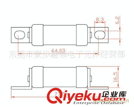 供應陶瓷熔斷器RG4/GSG/RGS4-690V/800V-63A,茗熔螺栓式熔斷器原始圖片2
