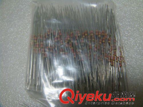 廠家供應 1/8W碳膜電阻 色環電阻 插件電阻 0R-1R 3.8元/K 1包/K原始圖片2