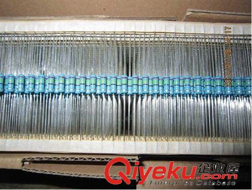 1/8W金屬膜電阻 1%  金膜電阻 阻值1R-1M任選 8元/K 廠家直銷原始圖片2