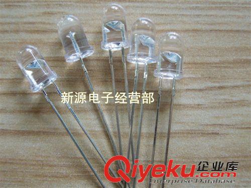 3MM 白發(fā)黃 發(fā)光二極管 LED 發(fā)光管 黃燈原始圖片2