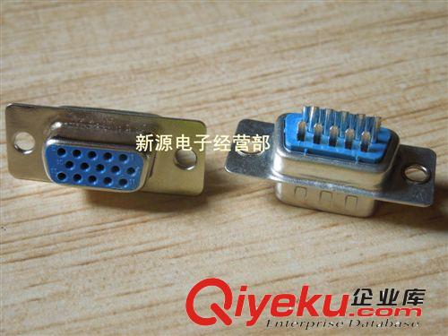 DB15 母頭 焊線式 母座 DB15孔頭 3排 串口插頭 插座 15P原始圖片2