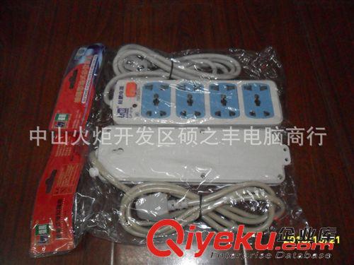 八孔插座 1.5m線電腦接線板 018八位帶開關(guān) 配件批發(fā) 裝機(jī)配送原始圖片2