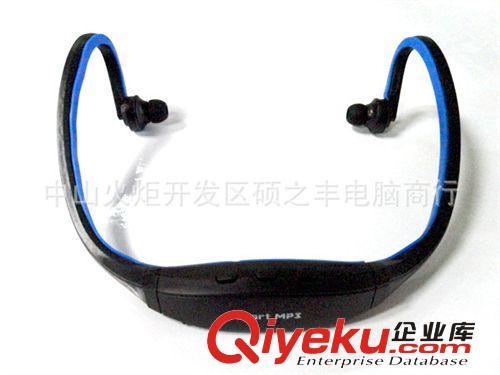 運動型耳機 無線插卡MP3耳機 后掛式 戶外運動MP3 帶FM 廠家直銷原始圖片3