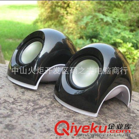 批發(fā)USB2.0海豚數(shù)碼音箱 拱橋迷你小音響 筆記本電腦小音箱批發(fā)原始圖片3