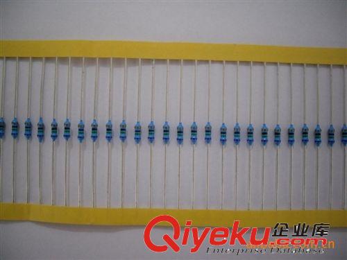 供應(yīng)特殊規(guī)格 碳膜電阻 1/4W  5%   75歐  0.75MM線徑原始圖片2