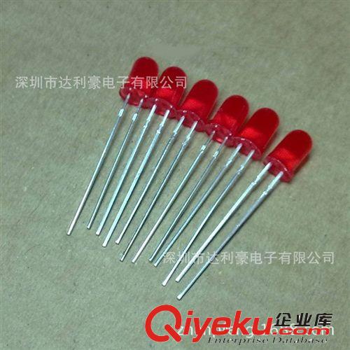 廠家批發(fā)供應(yīng)F3圓頭紅光短腳2000-3000LM全系列直插式發(fā)光二極管