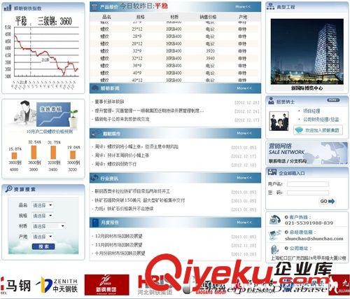 【網(wǎng)站制作】集團(tuán)公司、鋼鐵行業(yè)網(wǎng)站設(shè)計(jì)制作原始圖片3