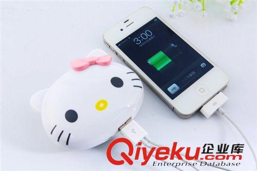 M217holle kitty 貓頭6000mAh手機充電寶 移動電源 定制企業禮品