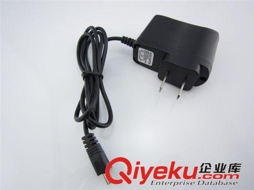 500mAh mp3/mp4/mp5專用 5P接口 帶線美規(guī)充電器（帶電池保護(hù)IC)