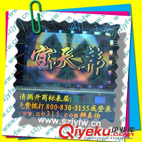 激光全息防偽