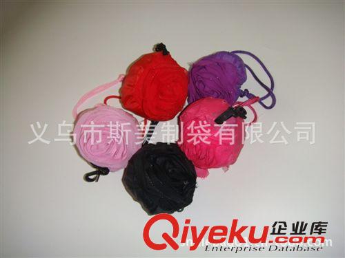 節慶促銷禮品袋 玫瑰花折疊環保購物袋