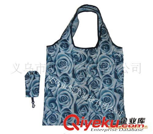 春卷折疊購(gòu)物袋 印花布環(huán)保購(gòu)物袋 時(shí)尚休閑禮品袋原始圖片3