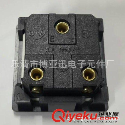 廠家供應(yīng) 卡式白色 多功能 電源插座 螺絲接線原始圖片2
