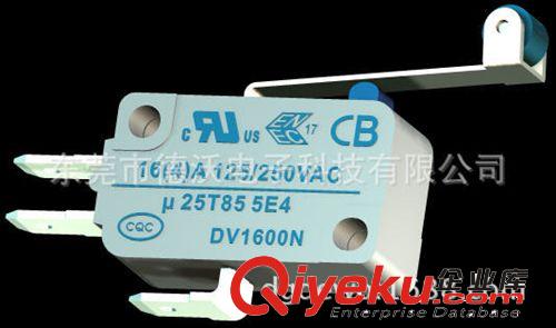 微動開關廠家小家電專用微動開關歐姆龍品質UL、ENEC認證齊全原始圖片2
