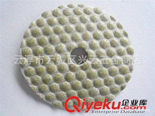 供應優質石材磨片 4寸小花朵金剛石干磨片原始圖片2