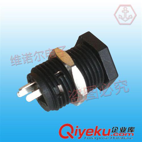 3.5單雙立體聲插口母座電源訂做各種訂做螺紋充電防水插座原始圖片3