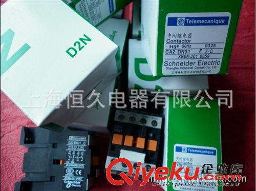 【tj】全新Schneider 施耐德中間繼電器CA2DN31 CA2-DN31