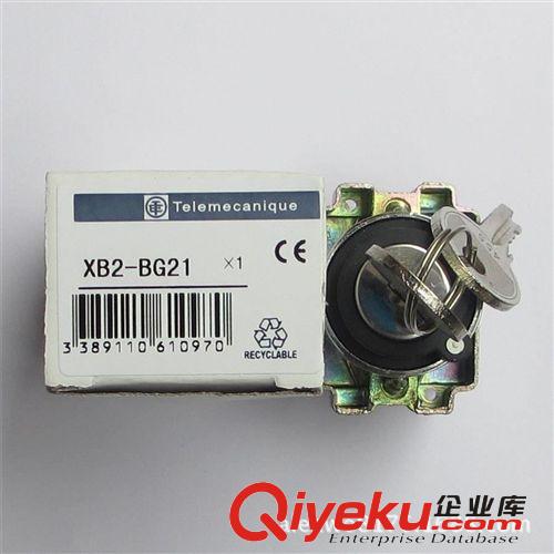 廠家直銷供應(yīng)帶鑰匙開(kāi)關(guān)XB2-BG21 1組常開(kāi)觸點(diǎn)原始圖片3