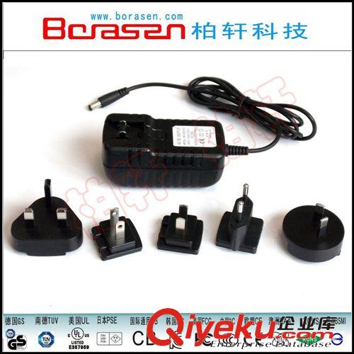 实价销售12V2A多国转换头电源适器