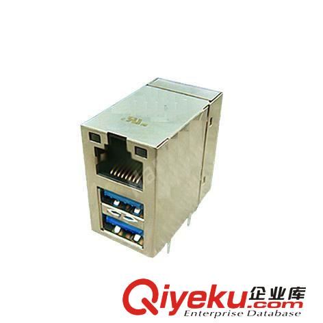 RJ45連接器華東廠家直供昭華電子CHR851120A新RJ45帶USB