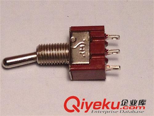 溫州【廠家直銷】膠木MTS-102單刀雙擲扭子開關(guān)（圖）原始圖片2