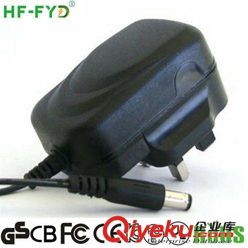 廠家供應英規BS認證12V1A充電器 液晶顯示器 安防 監控電源適配器