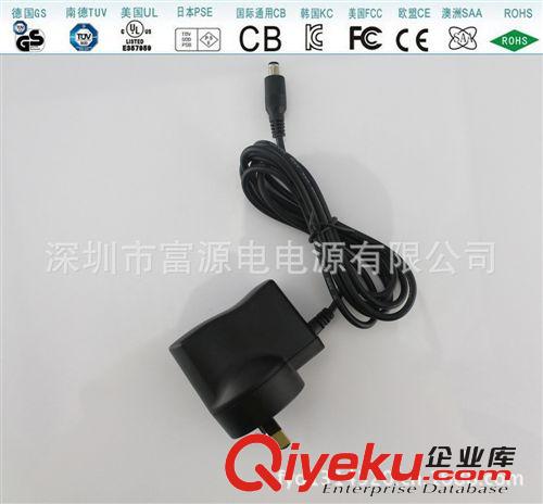 廠家直供插墻式5V1A充電器手機數碼安防監控舞臺燈開關電源適配器