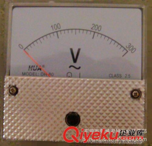 大量供應(yīng)指針式電壓表TH-80  DH-80   80*80   300V、500V